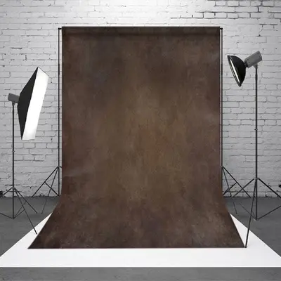 Abstract Brown Wall Old Master Photo Booth Backdrop
