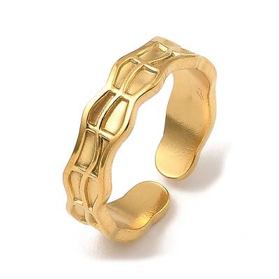 304 Stainless Steel Open Cuff Rings