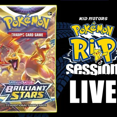 Pokemon Brilliant Stars Booster Pack (LIVE RIP)