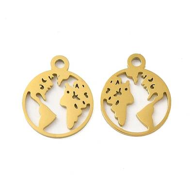 Ion Plating(IP) 304 Stainless Steel Charms