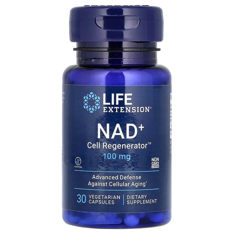 Life Extension NAD+ Cell Regenerator, 100 mg, 30 Vegetarian Capsules