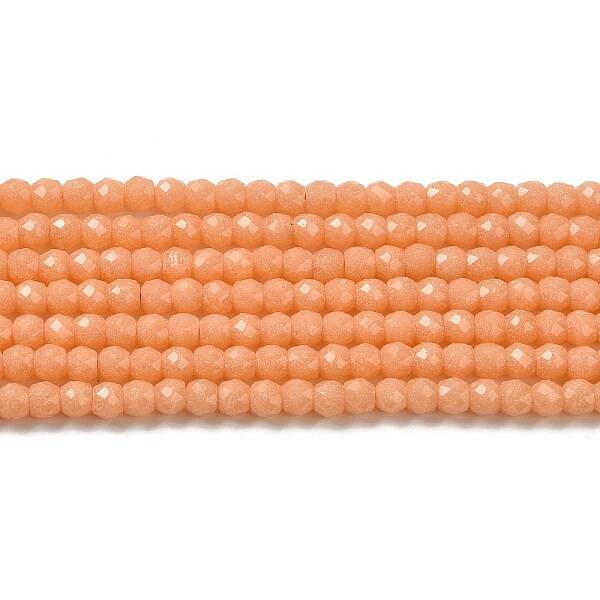 Synthetic Luminous Stone Beads Strands
