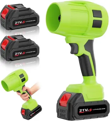 Electric Leaf Blower cordless,Turbo Jet Blower,Handheld Leaf Blower,Leaf Blower for Lawn Care,Car Dryer,Car Cleaning,Outdoors...