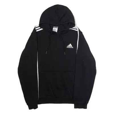 ADIDAS Mens Black Hoodie S