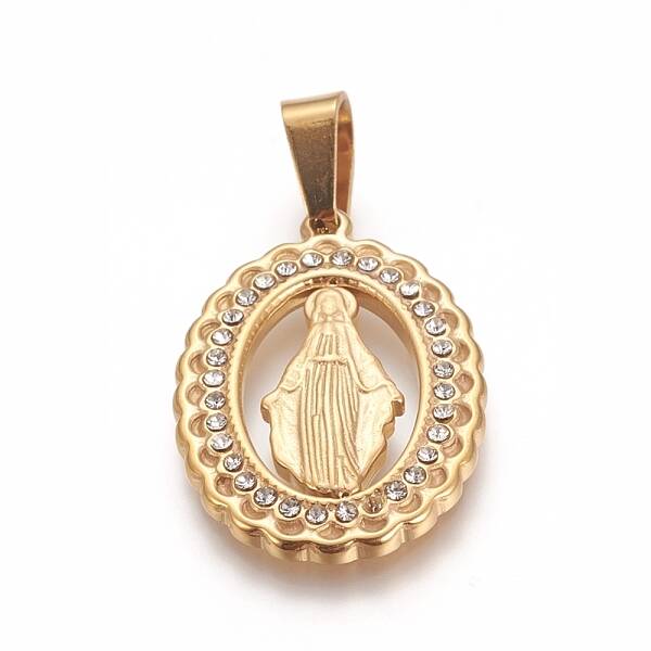 Ion Plating(IP) Religion Theme 304 Stainless Steel Pendants