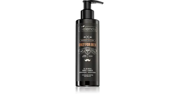 Bielenda Only Barber Edition cleansing gel for face and beard 190 g