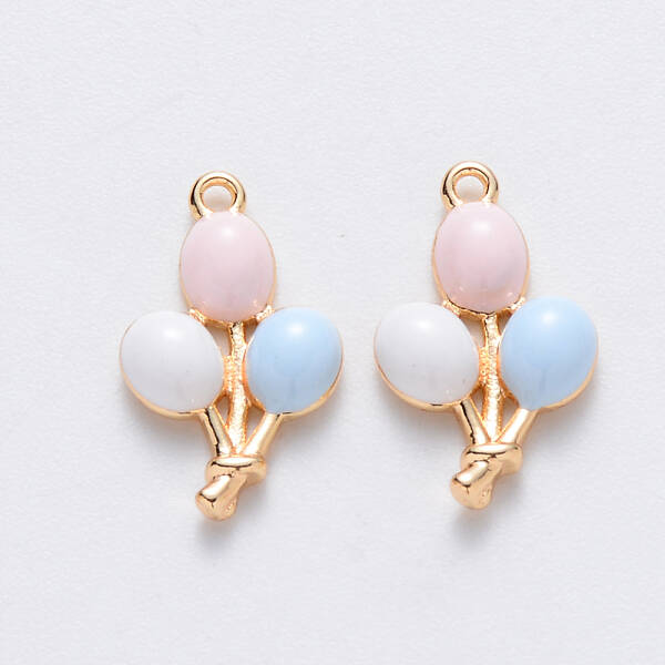 Brass Enamel Charms