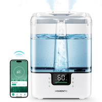 MORENTO 2-in-1 Air Purifier&Humidifier For Home and Office. 4.5L&6L Top Fill Humidifiers for Large Room, Essential Oil Diffus...