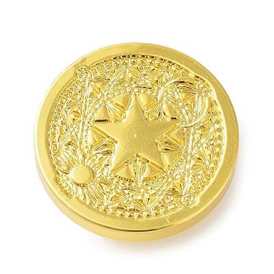 Golden Tone Wax Seal Alloy Stamp Head