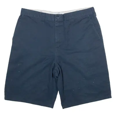 DICKIES Mens Workwear Shorts Blue L W36