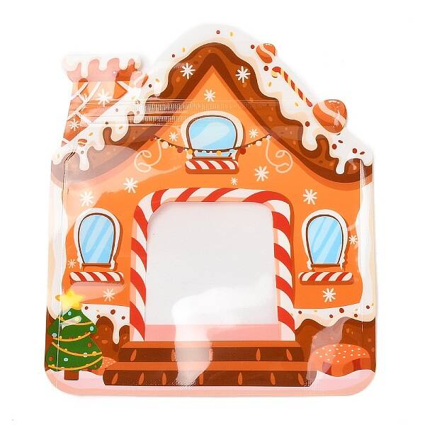 Christmas Theme Plastic Zip Lock Bags