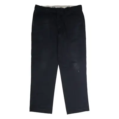 DICKIES 874 Workwear Mens Twill Trousers Black Classic Straight W40 L32