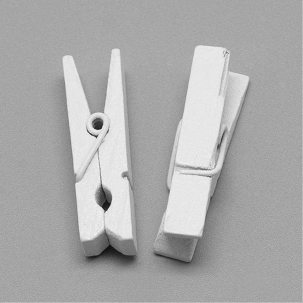 Dyed Wooden Craft Pegs Clips
