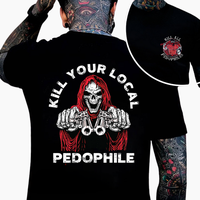 K1ll Your Local Pedo Print T-Shirt, Trending Shirt 25, Gift For Men, Womens.