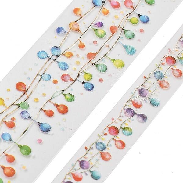 Festival Series Waterproof PET Decorative Stickers