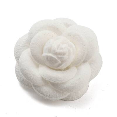 Cloth Art Camelia Brooch Pins