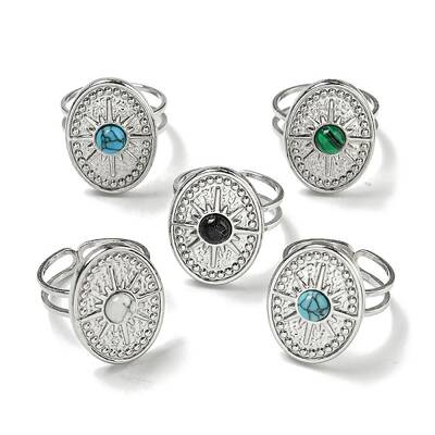 304 Stainless Steel Open Cuff Rings