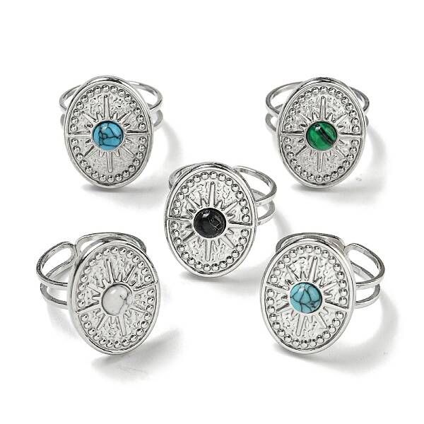 304 Stainless Steel Open Cuff Rings