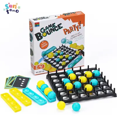 Suntomo Bounce Ball Game Family Party Games - Jumping Connect Ball Board Games Bounce Off Game, Christmas Party Favors Birthd...