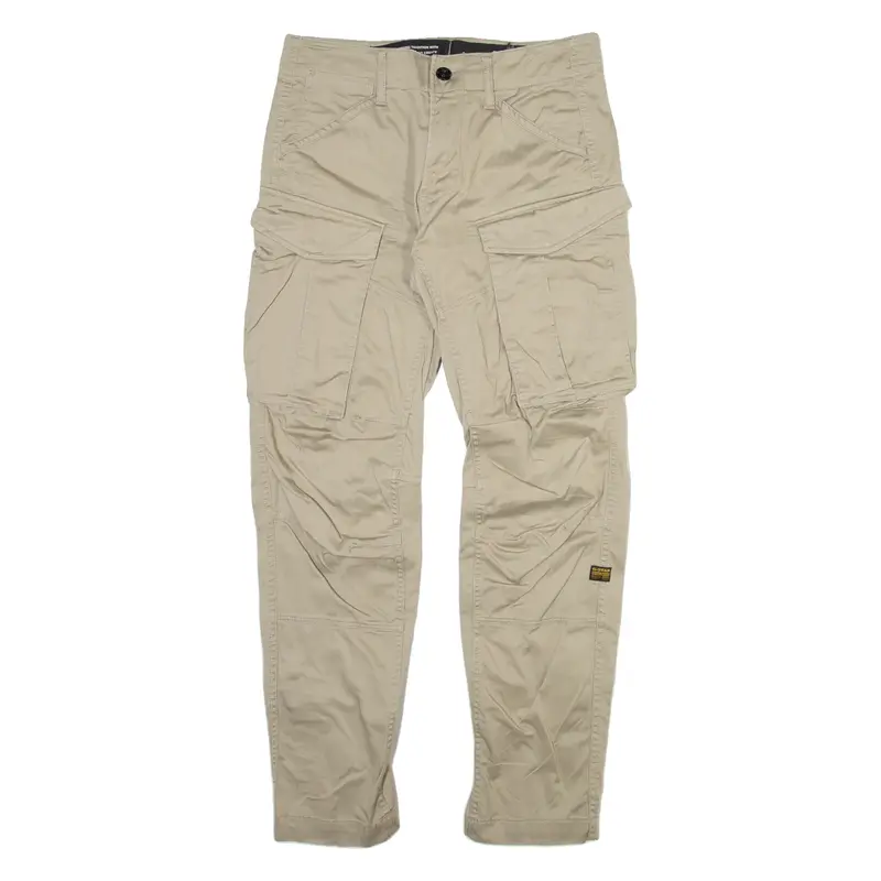 G-STAR Mens Trousers Beige Regular Tapered W30 L30