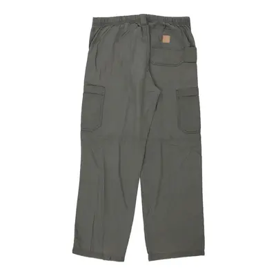 Carhartt Cargo Trousers - 35W 30L Grey Cotton