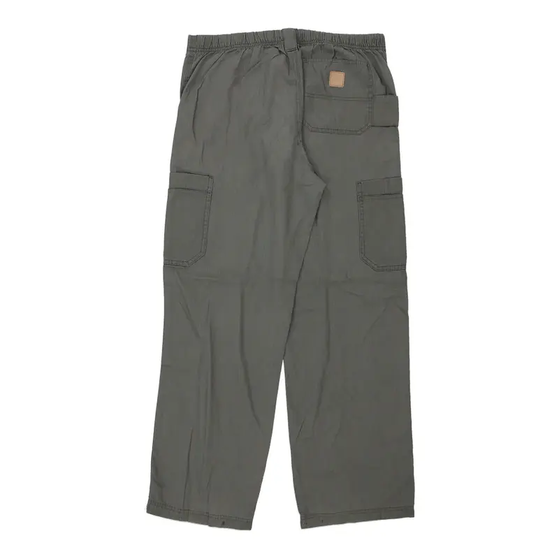 Carhartt Cargo Trousers - 35W 30L Grey Cotton