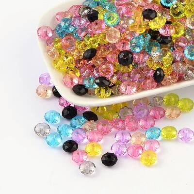 Transparent Acrylic Beads