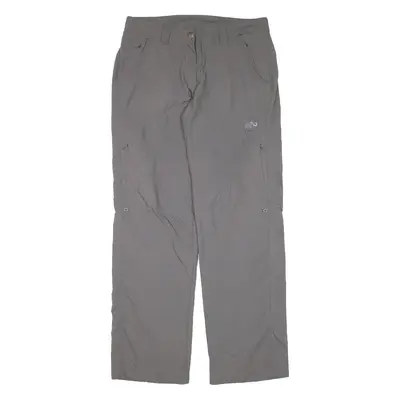 MAMMUT Cargo Trousers Grey Loose Straight Womens W31 L31