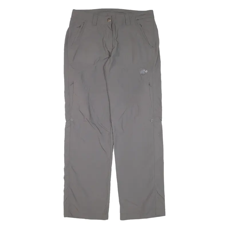 MAMMUT Cargo Trousers Grey Loose Straight Womens W31 L31