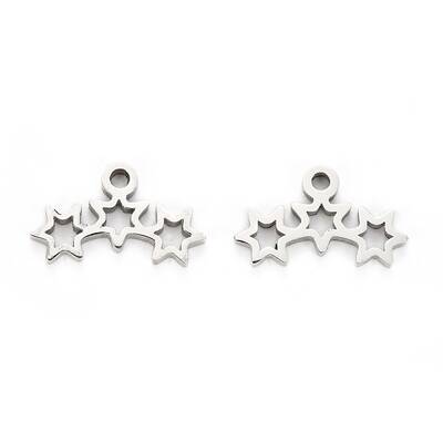 Tarnish Resistant 304 Stainless Steel Charms