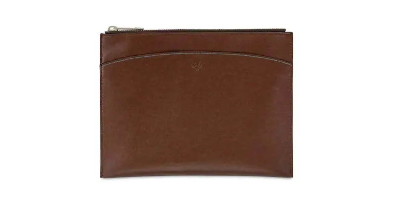 Travel Pouch in Oakbark