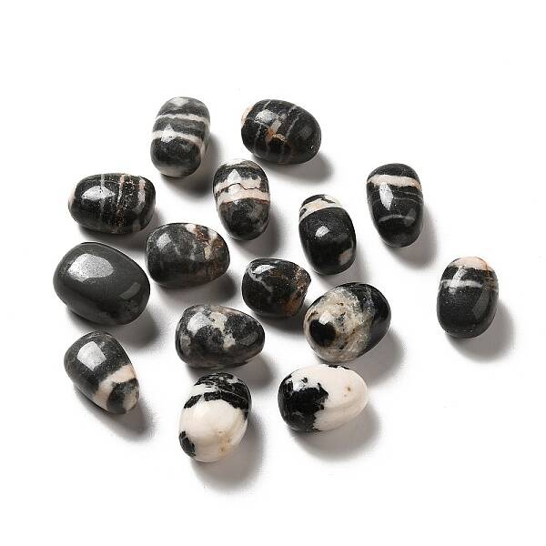 Natural Zebra Jasper Beads