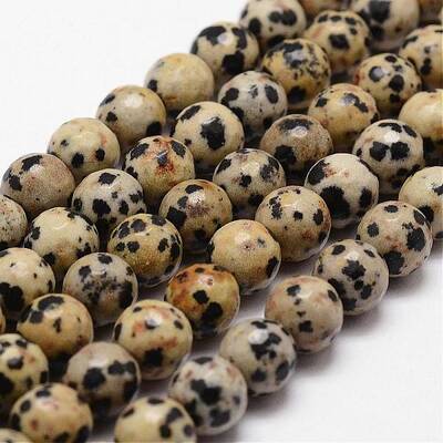 Natural Dalmatian Jasper Beads Strands