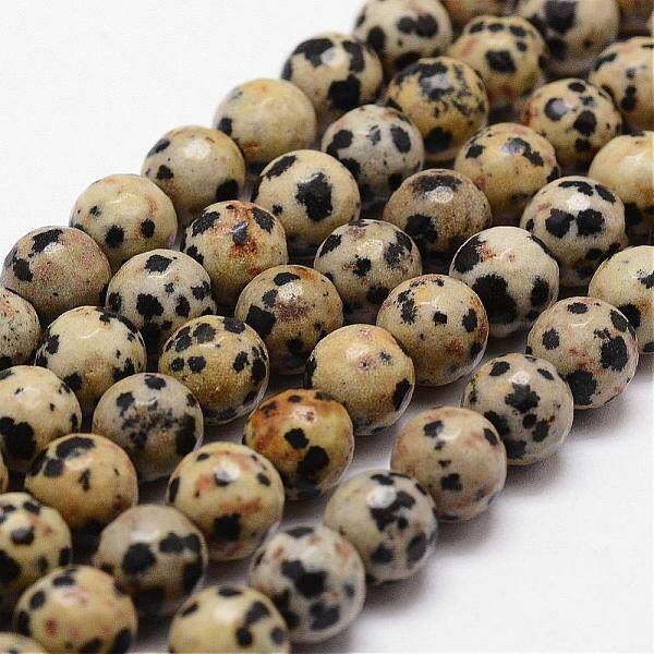 Natural Dalmatian Jasper Beads Strands