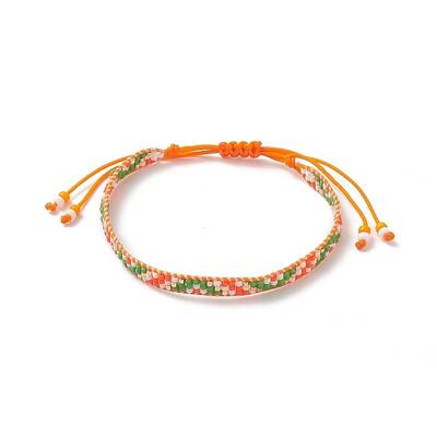 Handmade Japanese Seed Braided Bead Bracelets