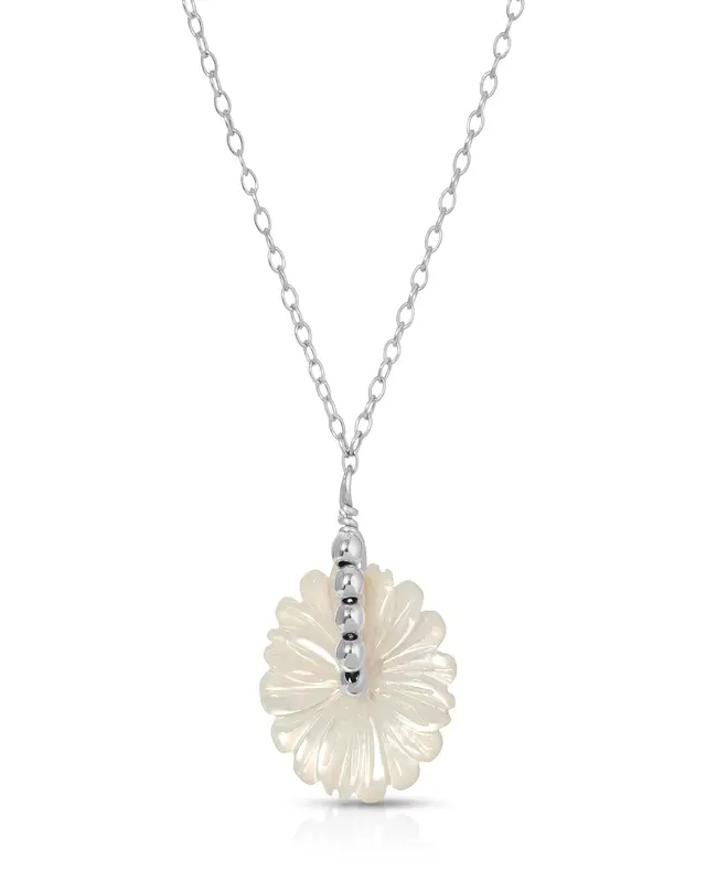 Belina Necklace | Metal Color: Silver