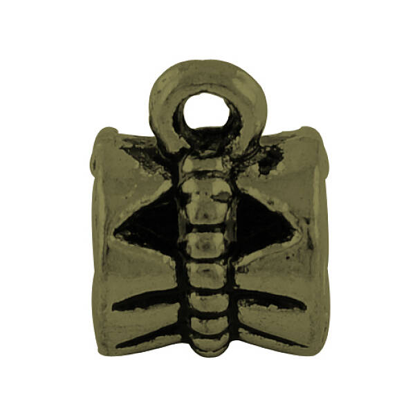 Tibetan Style Alloy Tube Bails