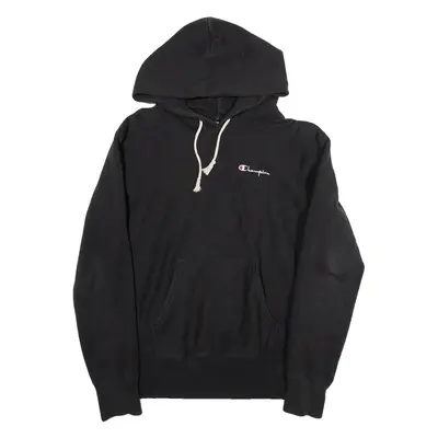 CHAMPION REVERSE WEAVE Womens Black Hoodie M