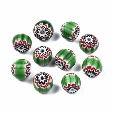Handmade Millefiori Lampwork Beads