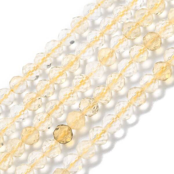 Natural Citrine Beads Strands