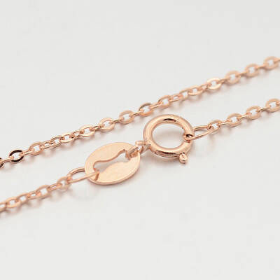 925 Sterling Silver Cable Chain Necklaces