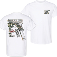 In Glock We Trust Camo Shirt, Unisex For Men and Women, Glock Vintage Tee, Gift For Men and Women, Menswear