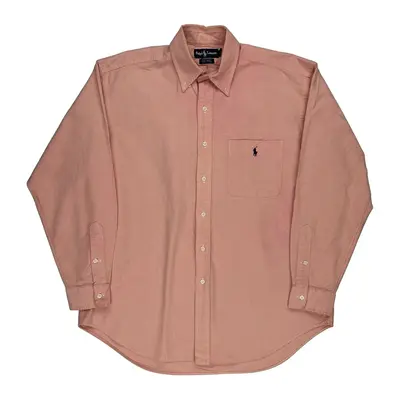 Big Shirt Ralph Lauren Shirt - Medium Pink Cotton | Size: medium