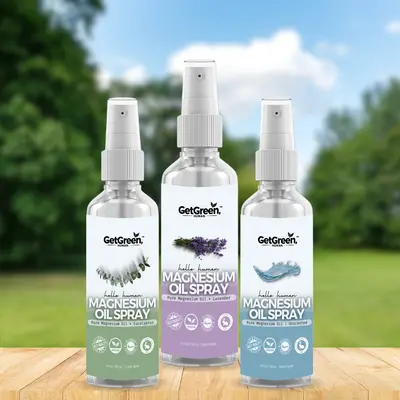 Magnesium Oil Spray (8 fl oz) - Stress Relief, Aches, Discomfort Sleep + Energy (Strong) Vegan, Essential Oil Mineral Spray [...