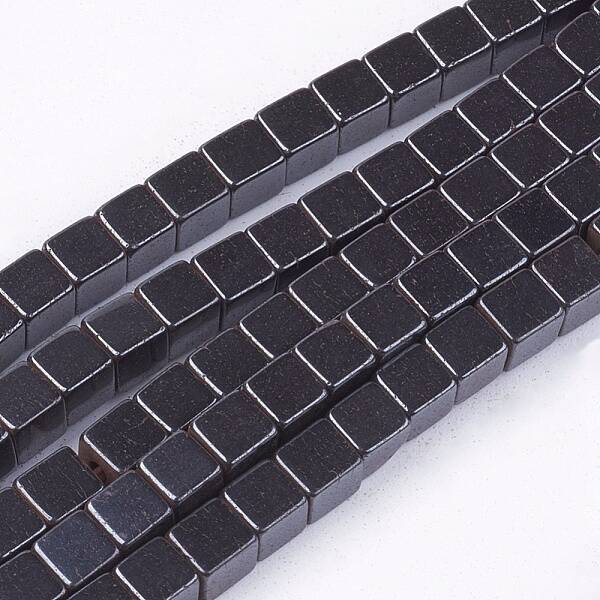 Non-Magnetic Synthetic Hematite Beads Strands
