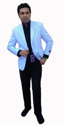 Light Blue Seersucker Suit