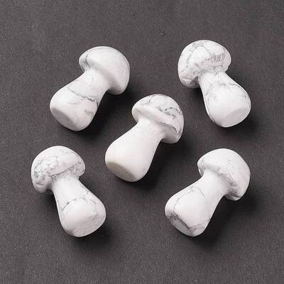 Natural Howlite GuaSha Stone