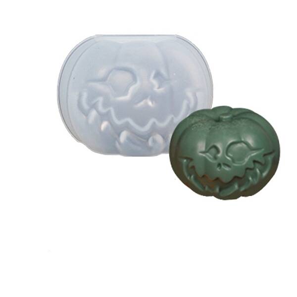 DIY Halloween Pumpkin Jack-O'-Lantern Candle Silicone Molds