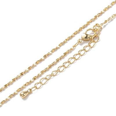 Brass Link Chain Necklaces