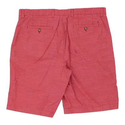 Tommy Hilfiger Striped Shorts - 37W 10L Red Cotton